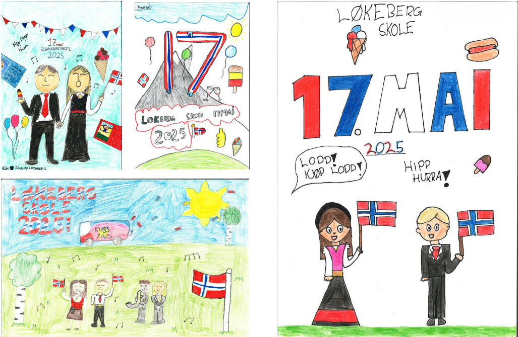17. mai-tegning