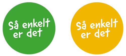 S&aring; enkelt er det