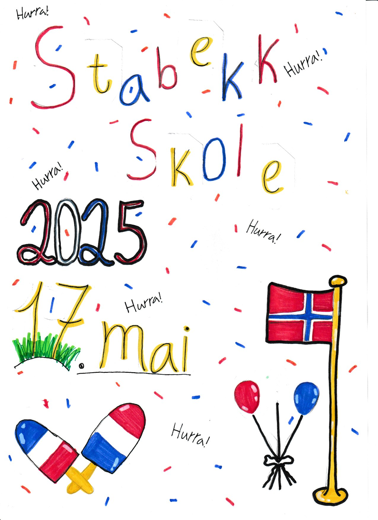 17.mai-tegning