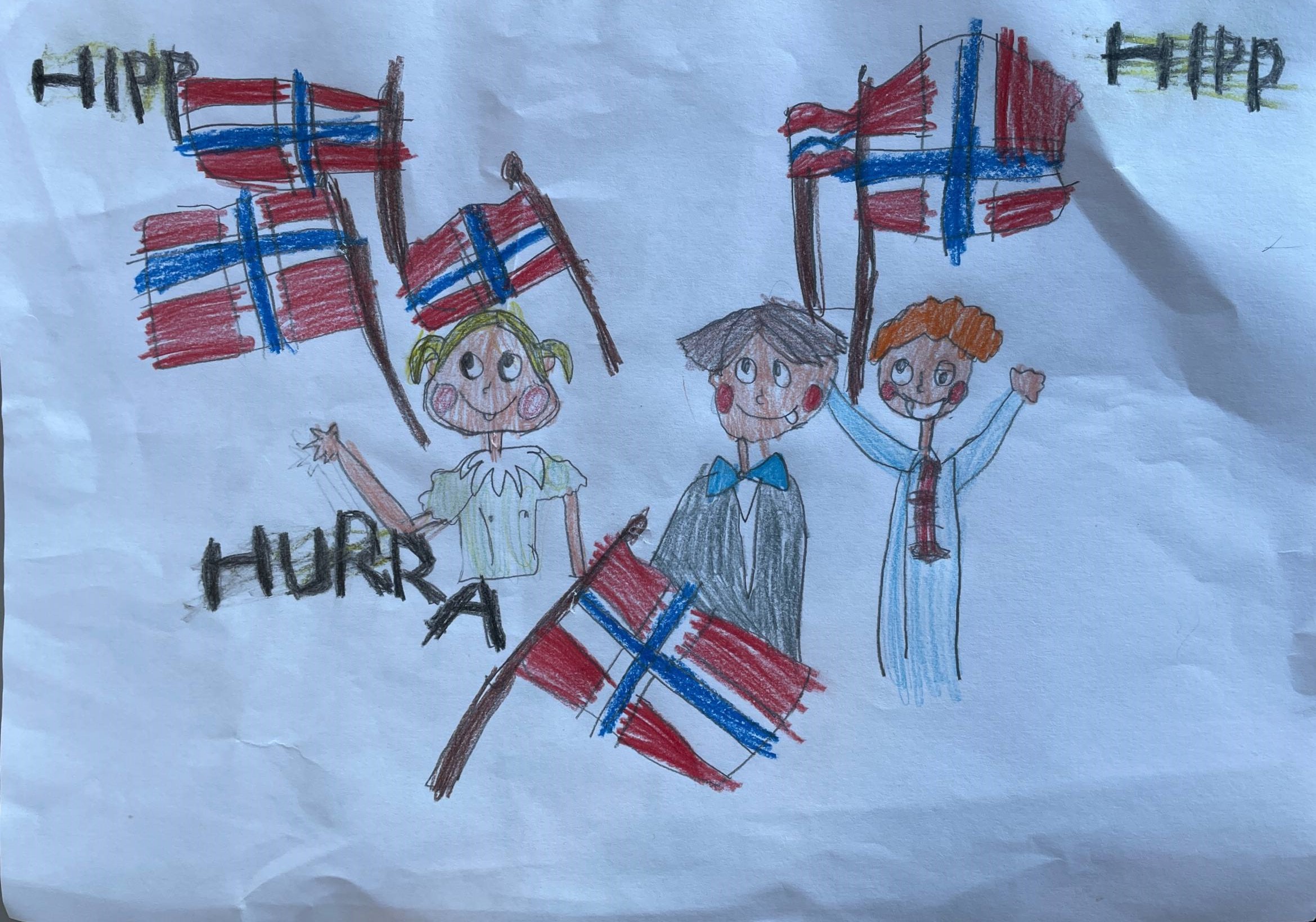 Bærum Montesorriskole tegning