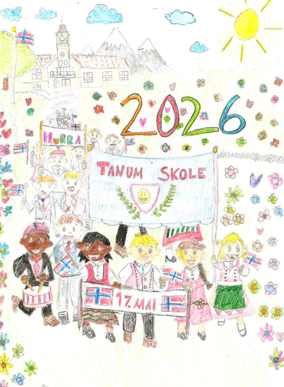 Tanum skole tegning