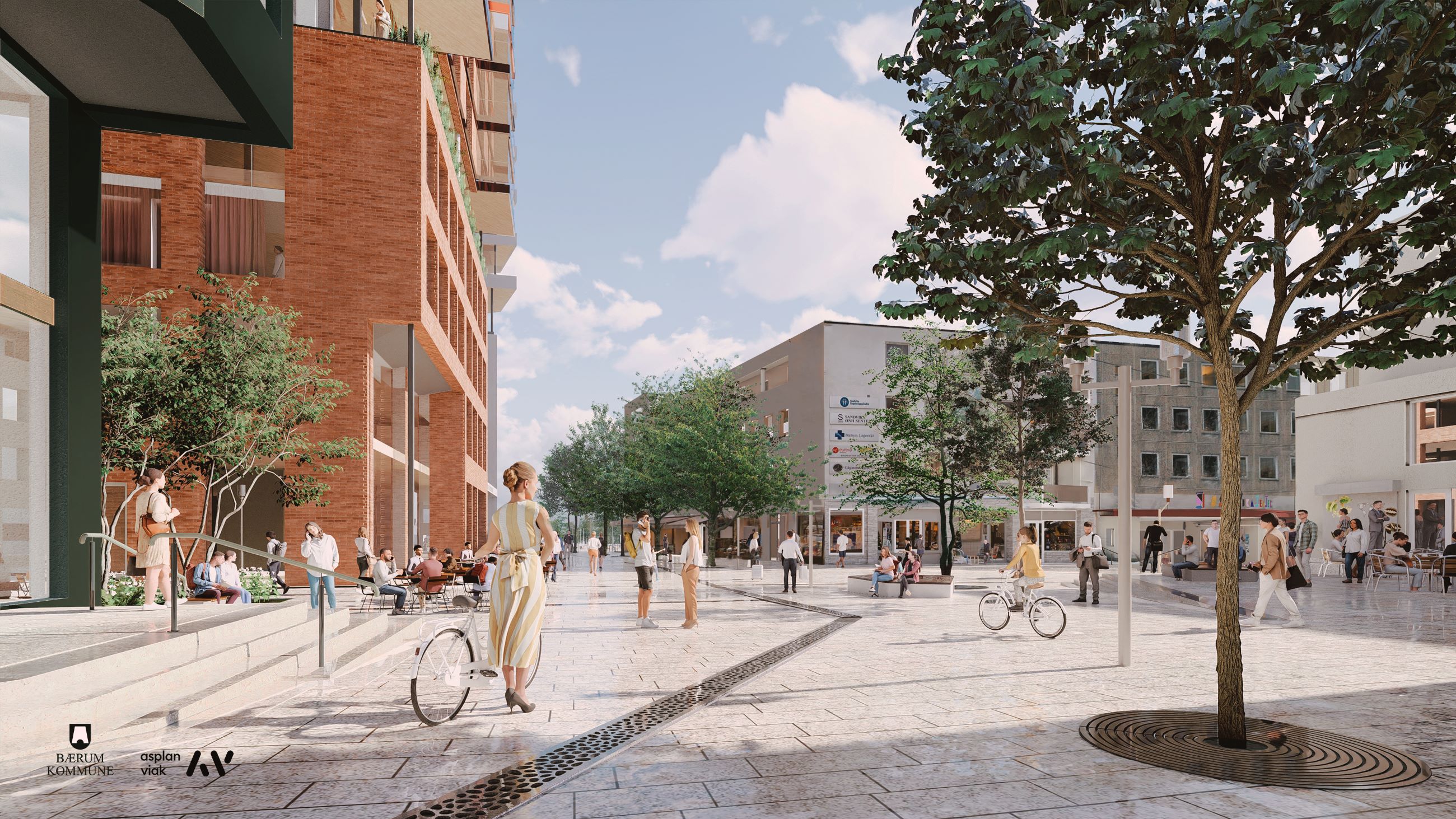 Illustrasjon Rådmann Halmrast vei  ts gate