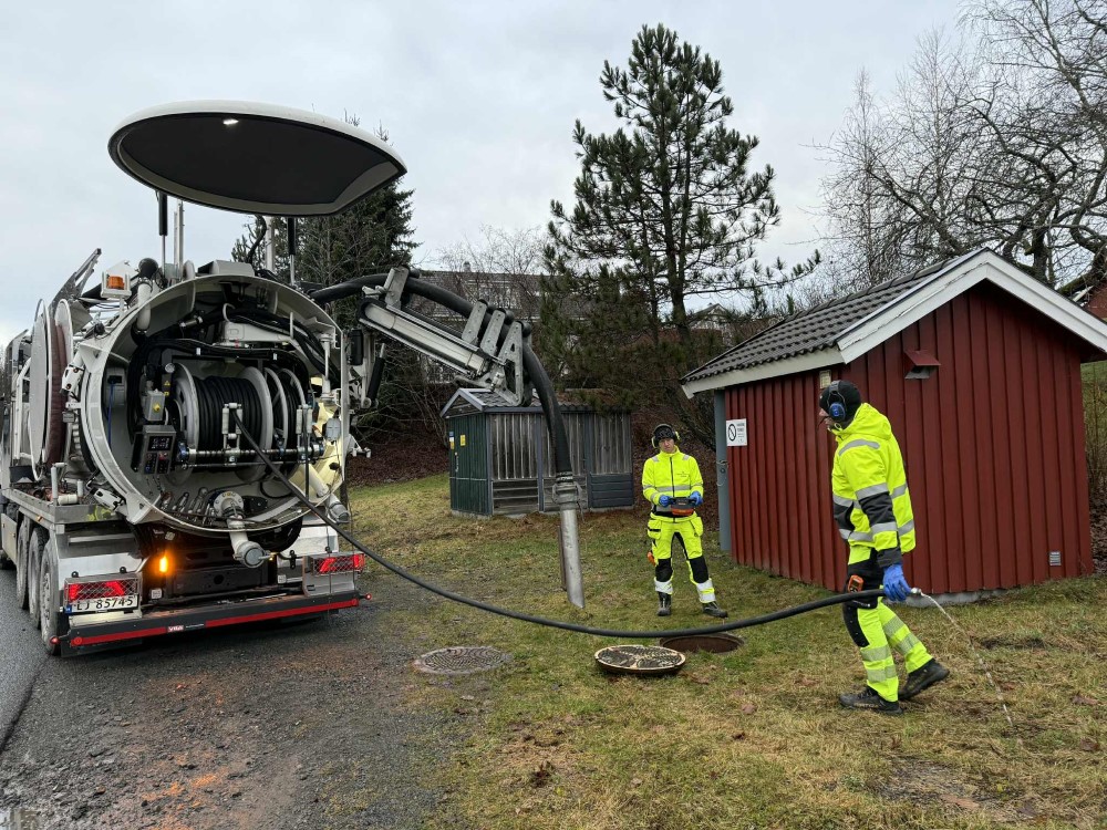 Bilde av spylebil 