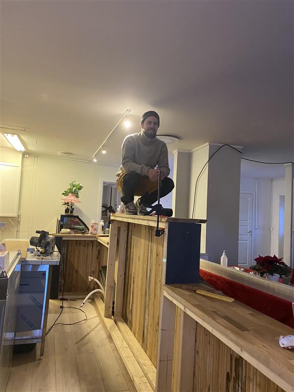 Mange deltok i oppussingen 