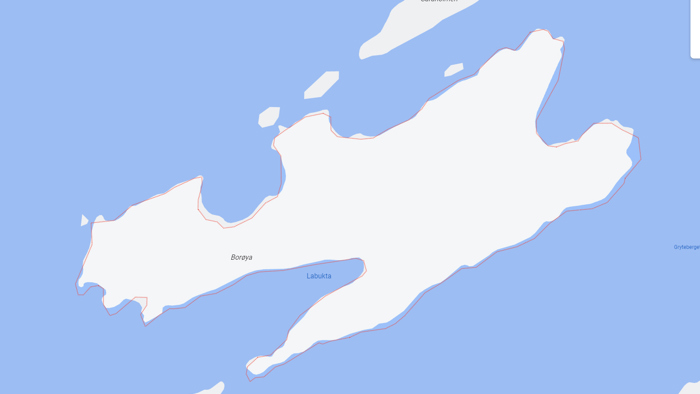 Borøya - kart