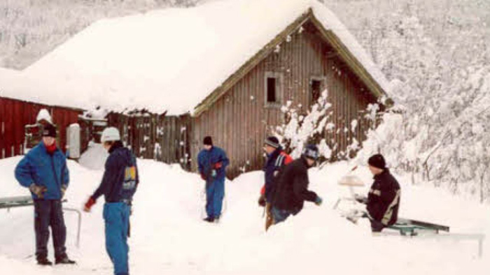 Silhuset ved Stovivann