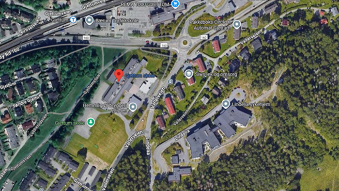 Gjettum Hauger utbygging - dronefoto