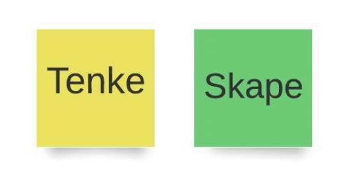 Møte, Tenke, Skape, Dele