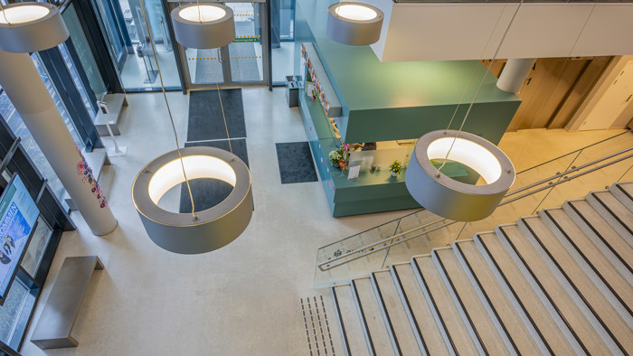 Resepsjonsområdet - Kunnskapssenteret i Sandvika 