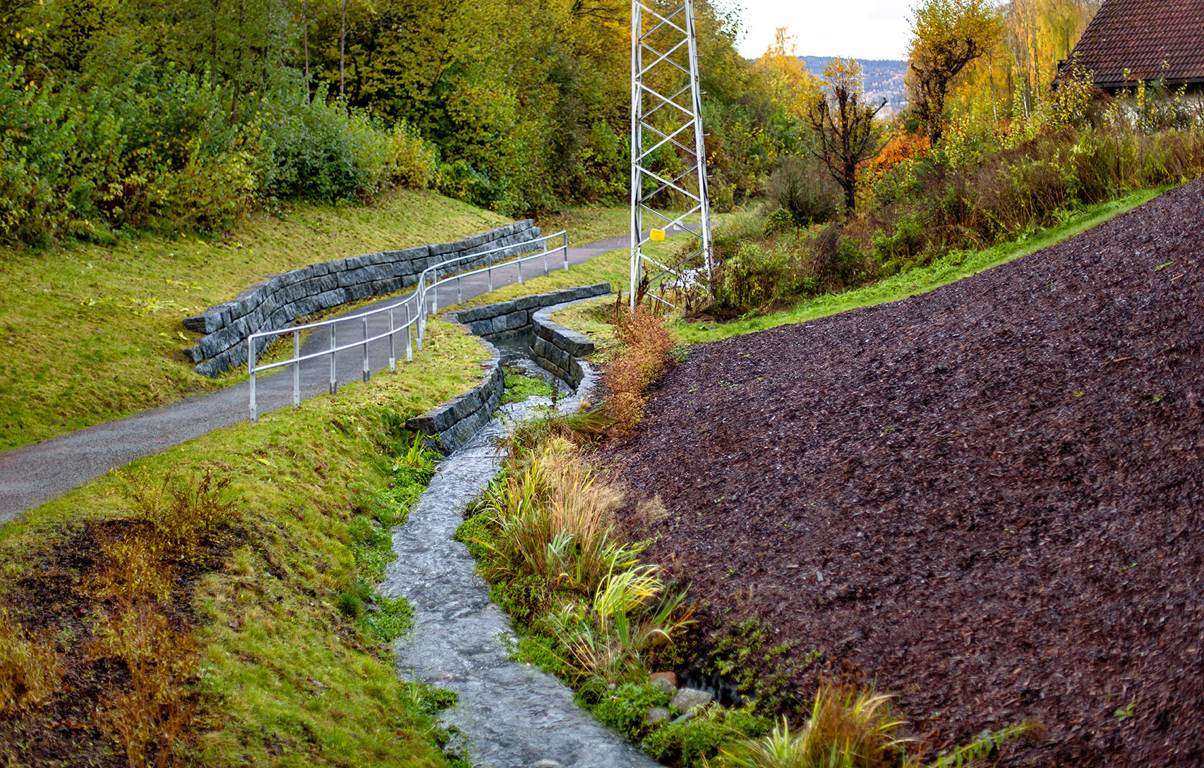 Bærum kommune overvannsløsning
