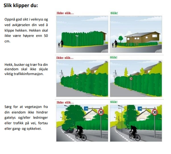 Klippe hekk